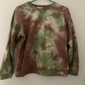Jak & Rae Tie Dye Crewneck Sweatshirt